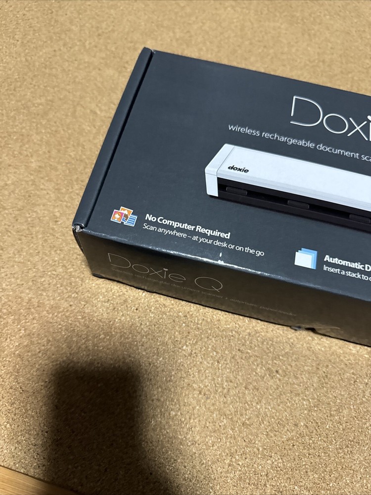 Doxie Q DX300 Wireless Rechargeable Document Scanner w/Automatic Feeder