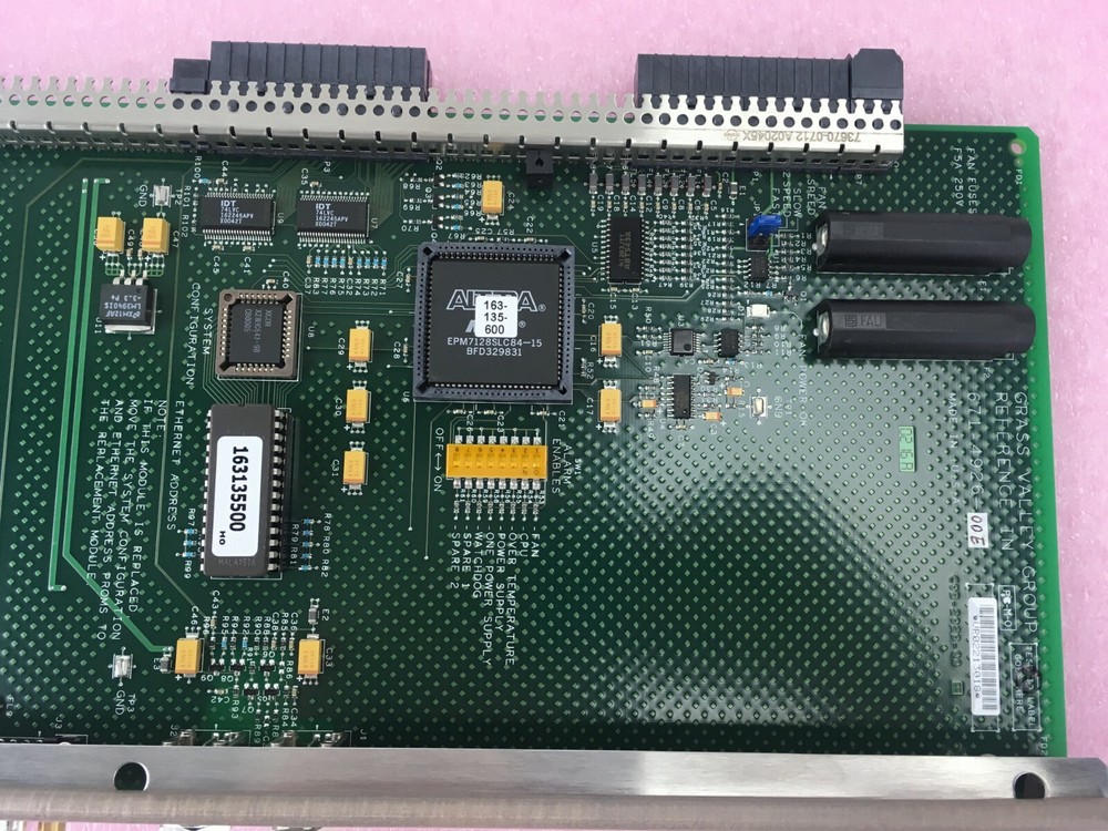 Grass Valley Reference In Network Interface Module Board 671-4926-00E