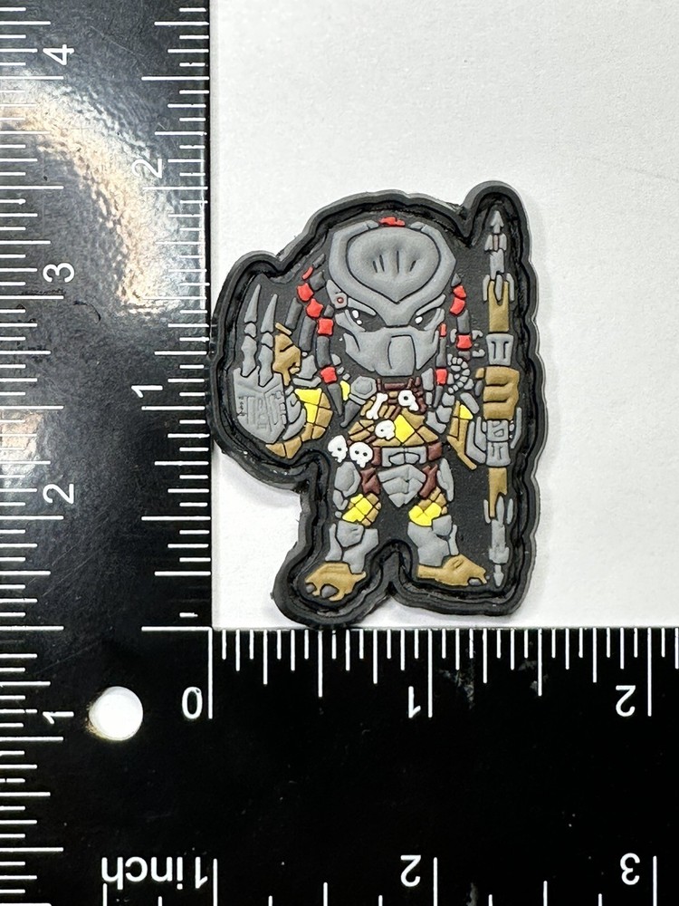 Predator pvc rubber morale ranger eye patch Edc Sci Fi horror