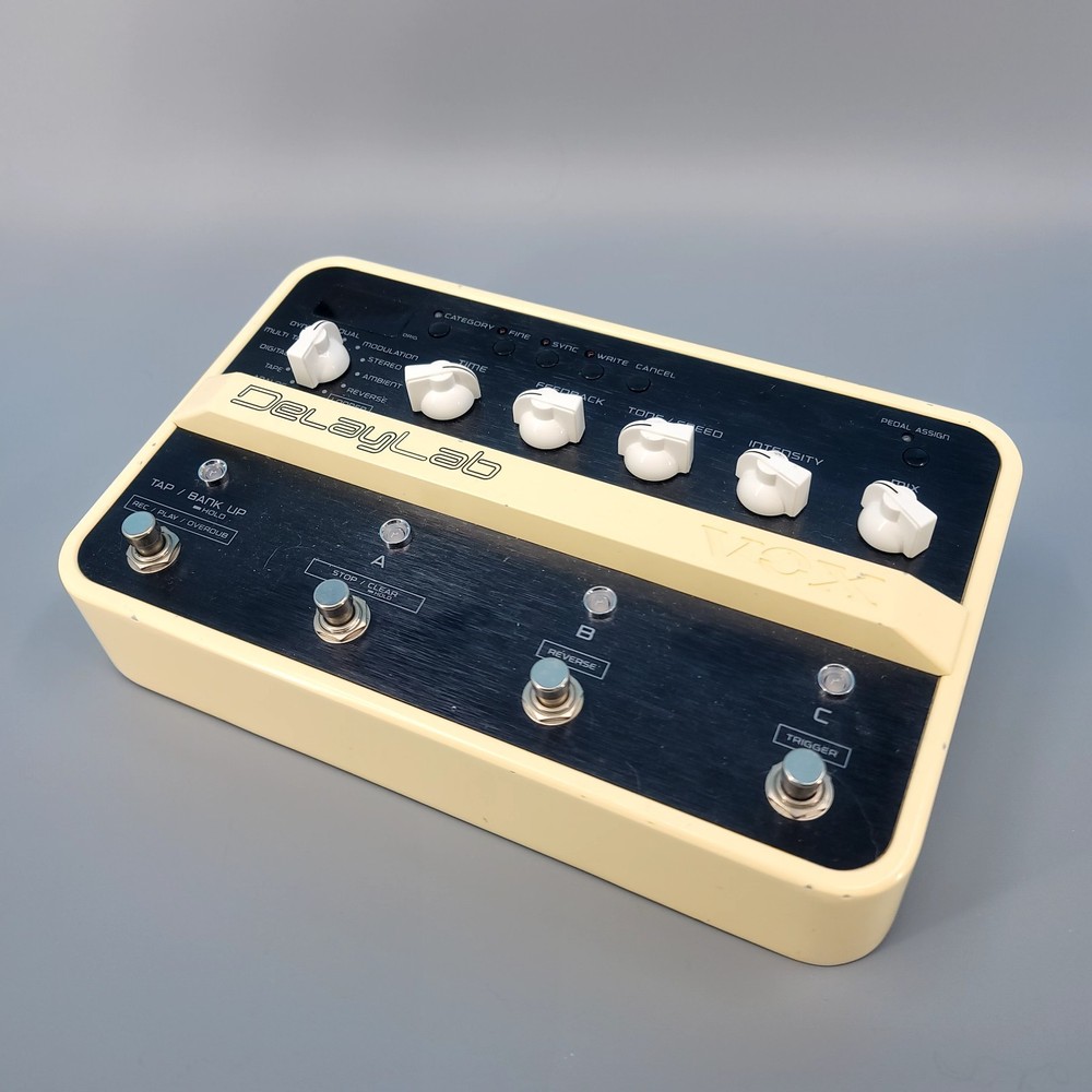Vox DelayLab Programmable Delay Effects Looper Pedal - No Power Supply or Manual