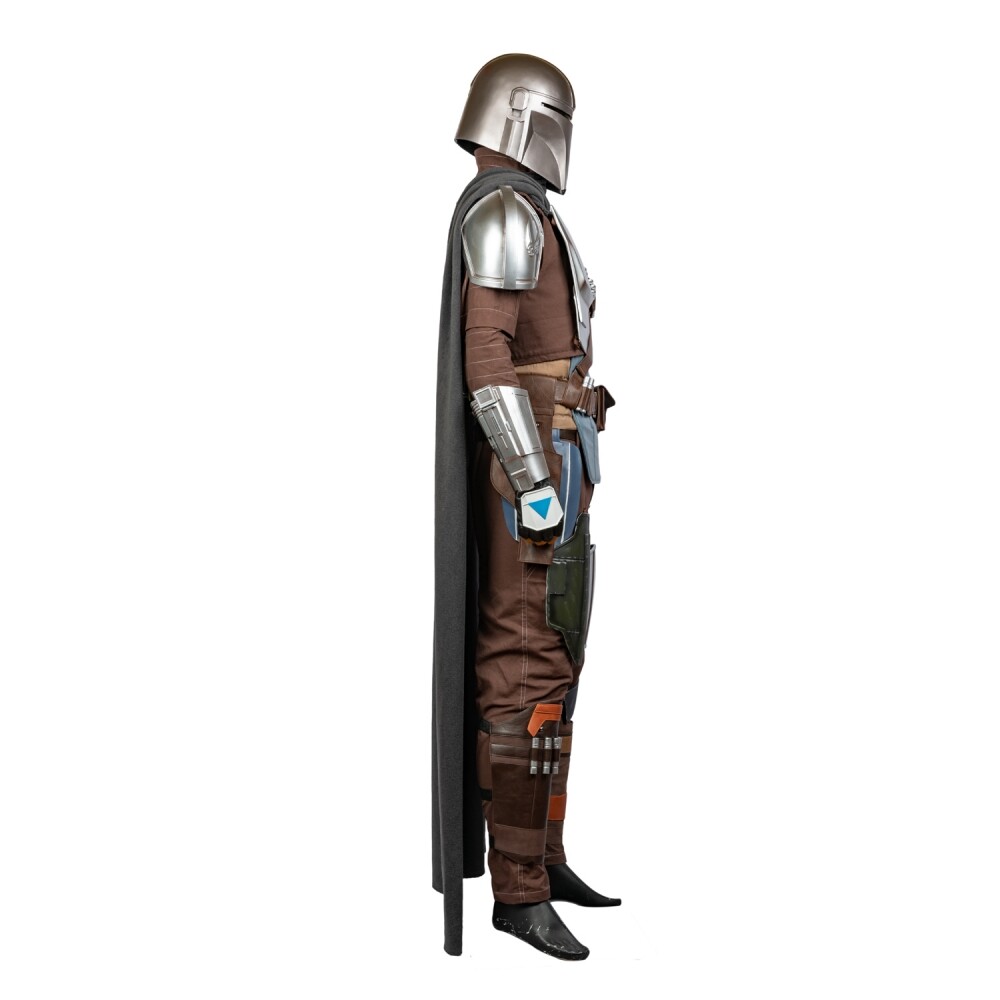 Star Wars The Mandalorian Din Djarin Cosplay Beskar Steel Armor Costume Fell Set