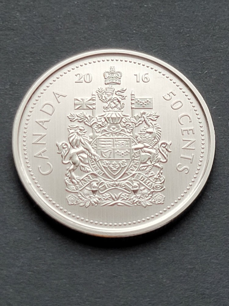 ***CANADA 50 CENTS 2016 *** SPECIMEN COIN ***