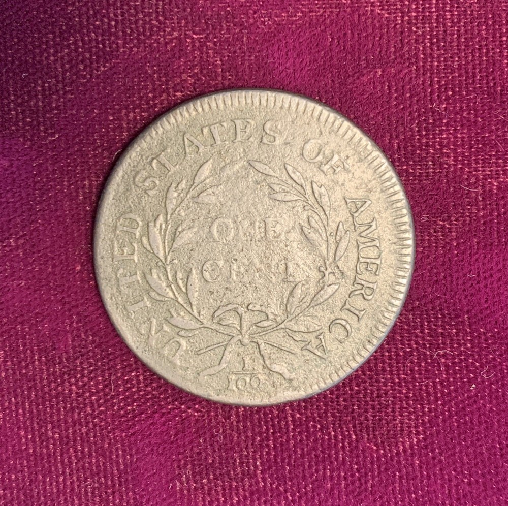 1798 Draped Bust Large Cent Rev. 95