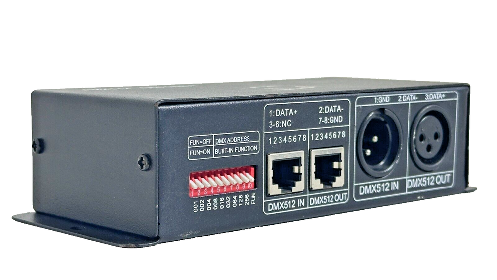 DMX512 LED Decoder Controller #1089 (One)THS