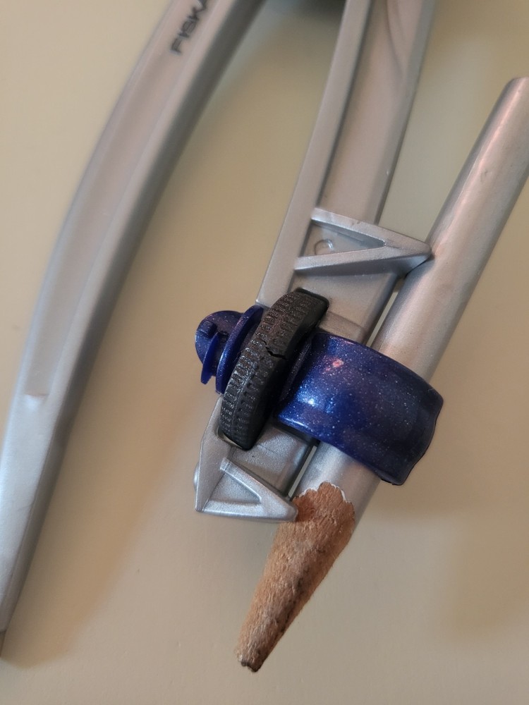 Fiskars Protractor Compass Set Used Preowned 2000s School Set