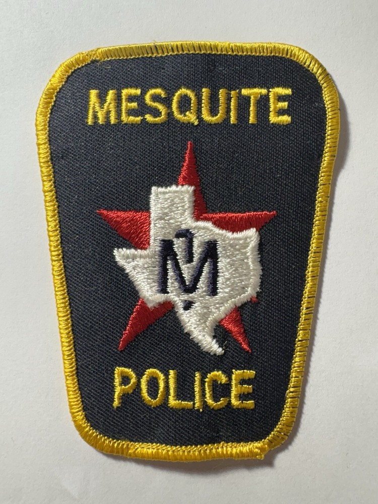 Mesquite Texas Police Patch