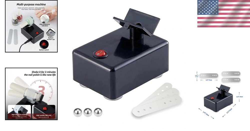 Professional Vortex Paint & Nail Polish Shake Machine