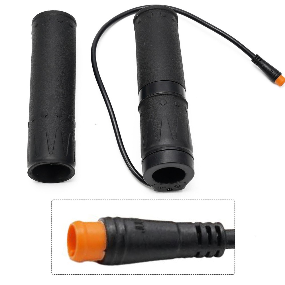 Replace Half Twisting Throttle Bicycle Black Electric Bike Replacement