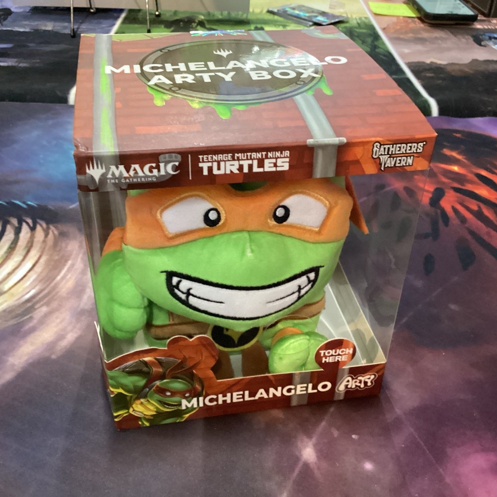 Gathers Tavern TMNT Arty Deck Box Michelangelo