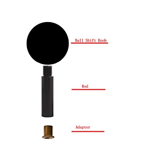 Pool Ball Rod Shift Knobs Gear Shift Knobs Billiard Ball Rod Stick Blue 2X