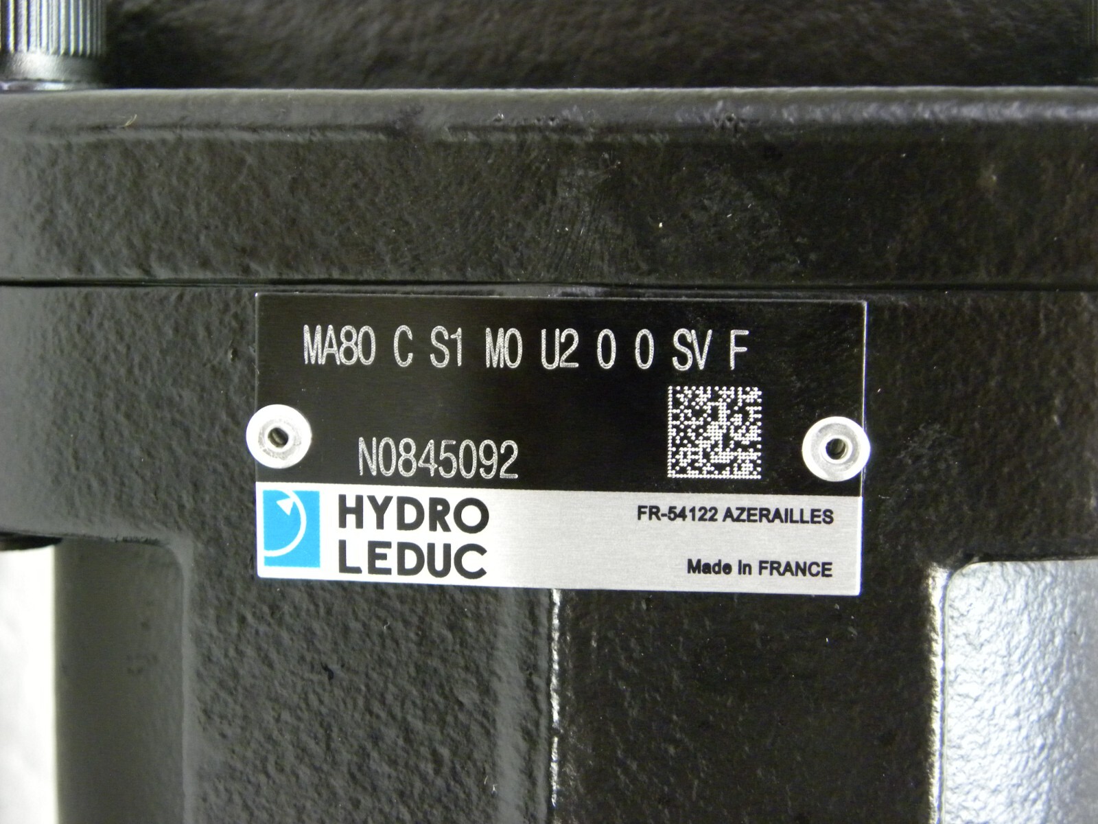 BRAND NEW! MA80 C S1 MO U2 0 0 SV F Hydro Leduc Bent Axis Hydraulic Motor 80cc