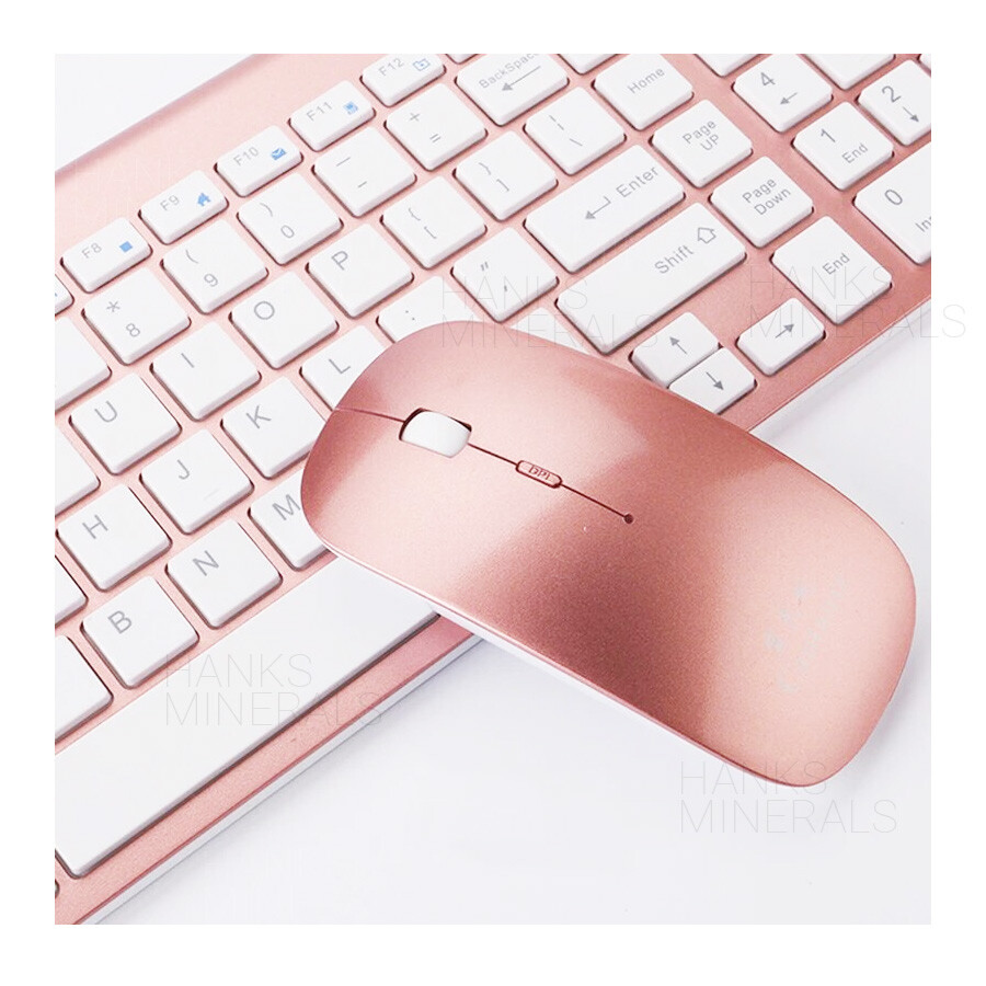 Wireless Keyboard And Mouse Set Mini 2.4G Waterproof For Mac Apple PC Computer