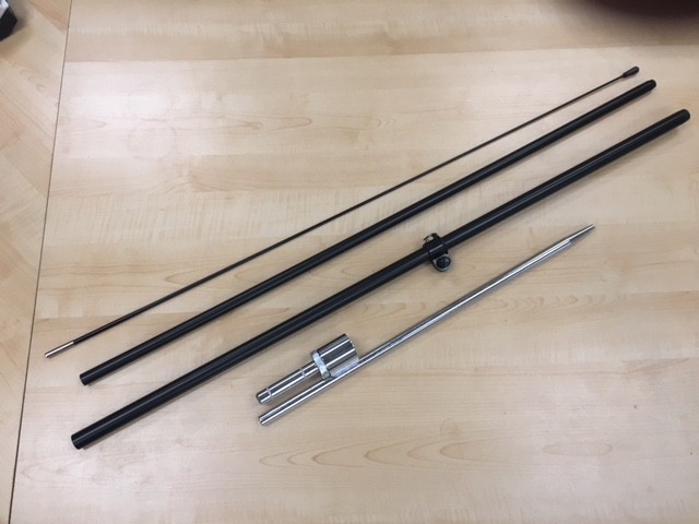 10 FT FEATHER FLAG POLE SET FOR A 8FT-9FT FLAG