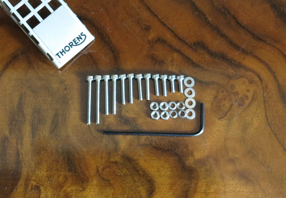 Thorens TP Series Headshell Phono Cartridge Mounting Screw KIT  SOCKET head type