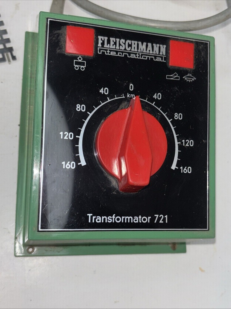 Fleischmann 721 Transformer Train Track Set Untested