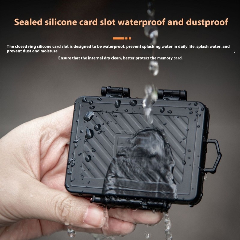 Protective Memory Card Storage Case Box For MemoryCards Durability