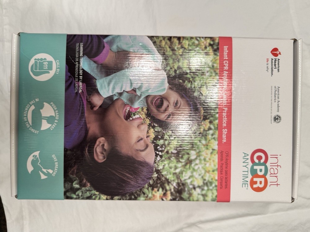 Infant CPR ANYTIME Learn Practice Share by New in Open package