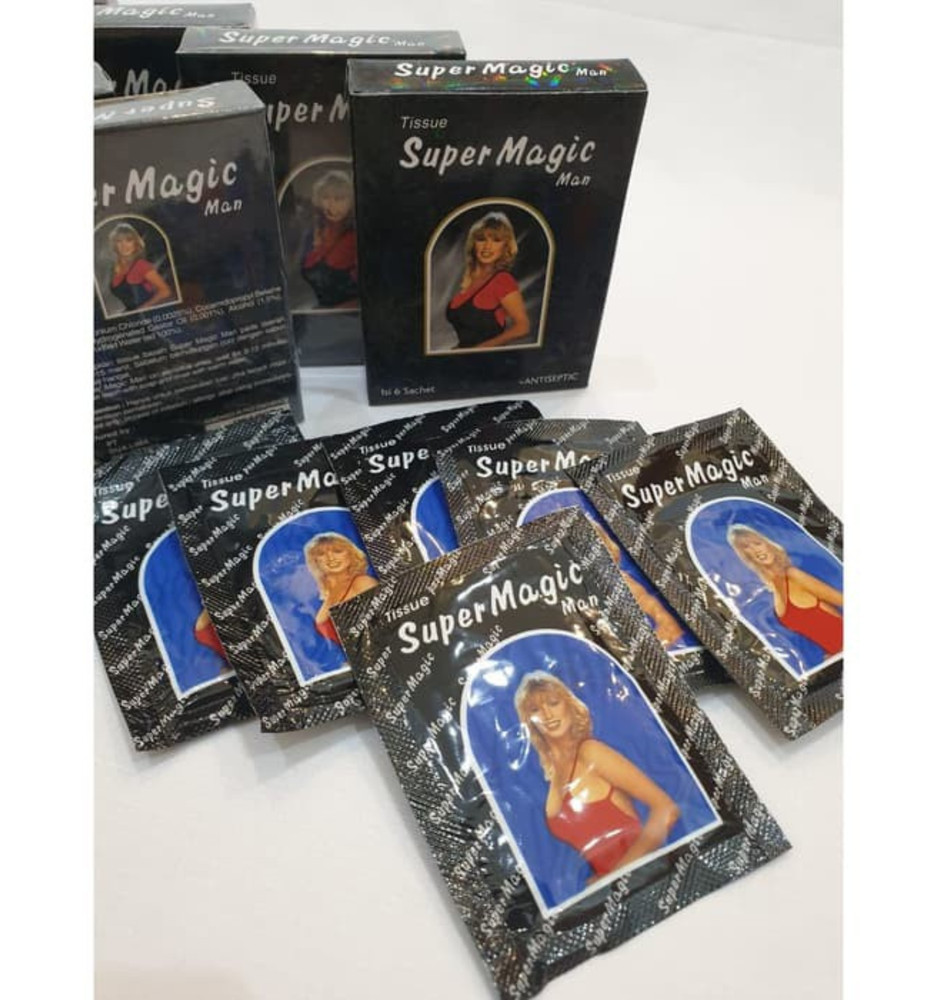 Super Antiseptic Magic Wet Tissue 3 Box Men Delayed Ejaculation SHIP FROM US
