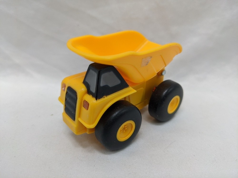 Toy State Yellow Plastic Dump Truck 2"