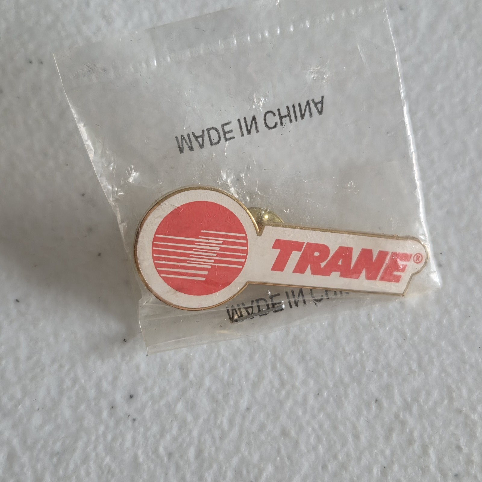 VINTAGE TRANE HVAC MANUFACTURING LAPEL PIN mt1