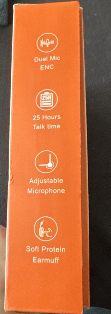 Eksa Telecom H35 Wireless Headset With Microphone New Opened Box