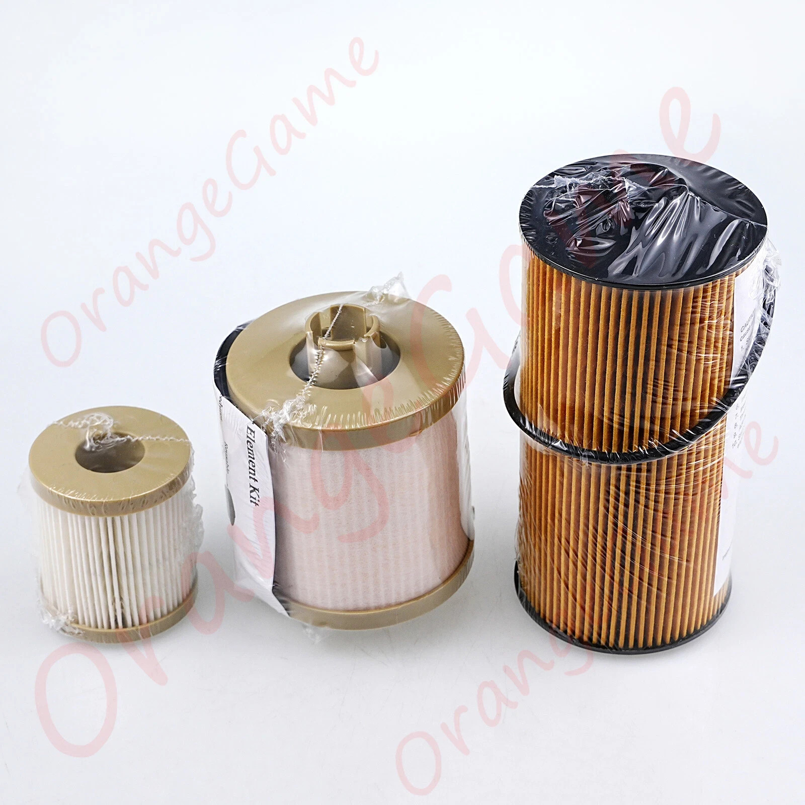 FD4616 FL2016 Oil & Fuel Filter Kit Ford 6.0L Powerstroke Diesel 2003-2007