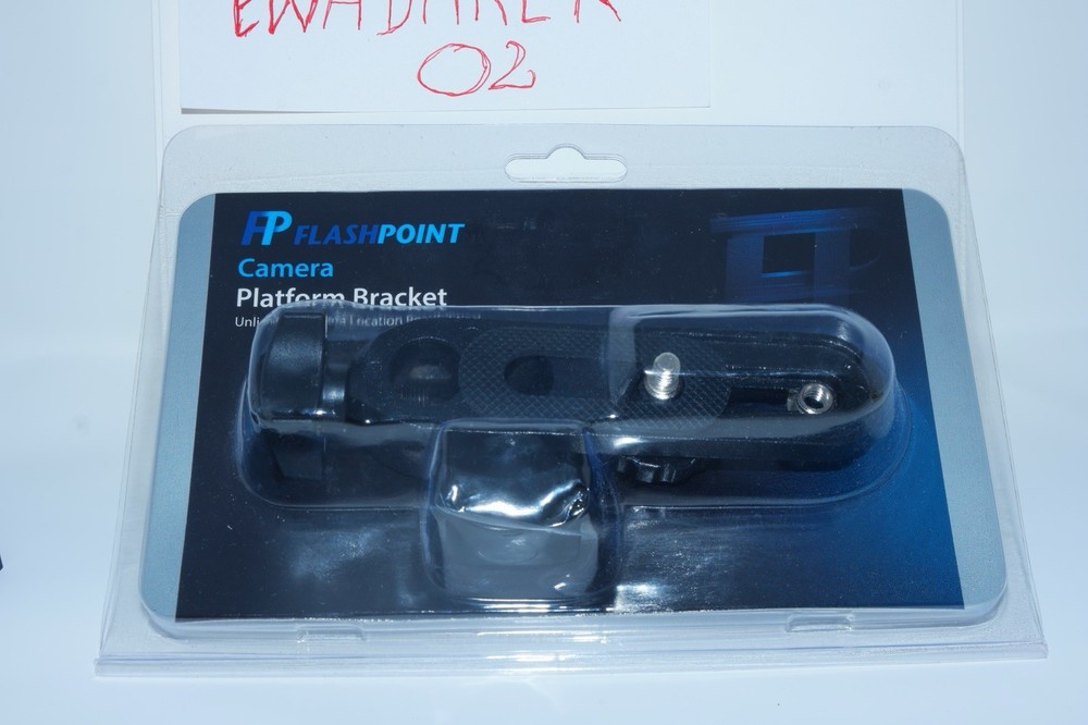 New Flashpoint rotating camera flash bracket with integrated anti twist