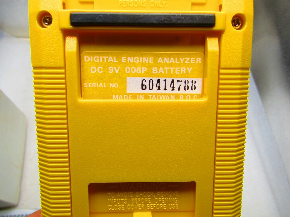 Digital Engine Analyzer, Stock No. 061