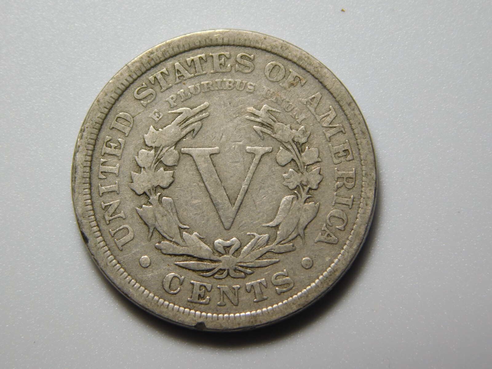 US COIN 1901 LIBERTY HEAD V NICKEL
