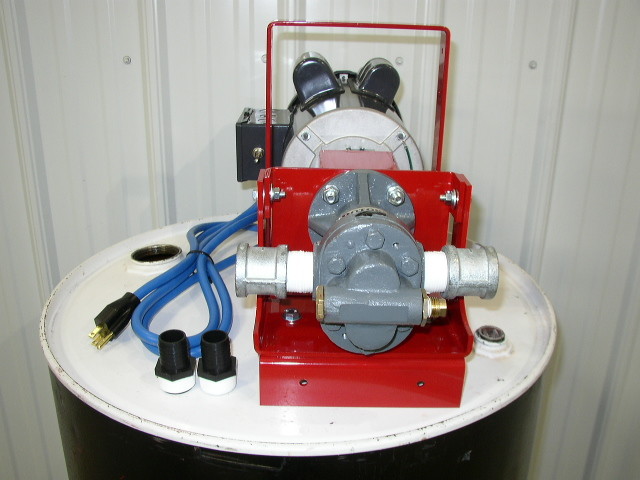 New Waste/Bulk Oil Pump, 3/4 HP, 1" Ports, 16 GPM, Heaters, Burners, Transformer