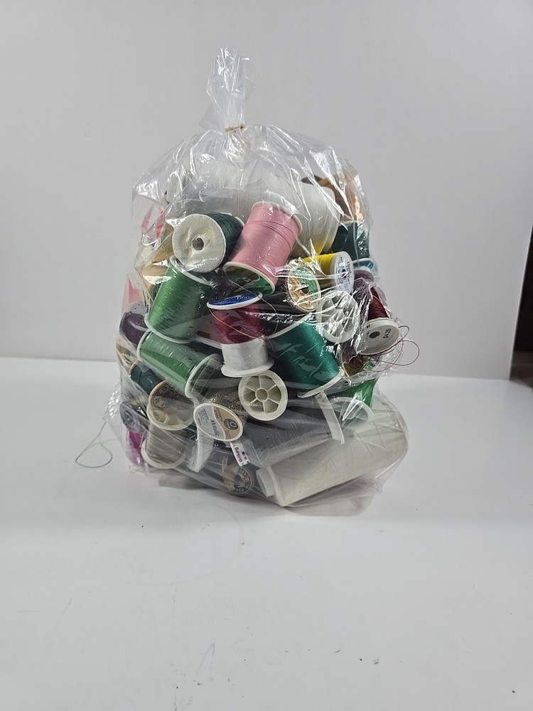 Sewing Thread Spools 3.7lb Bag Miscellaneous