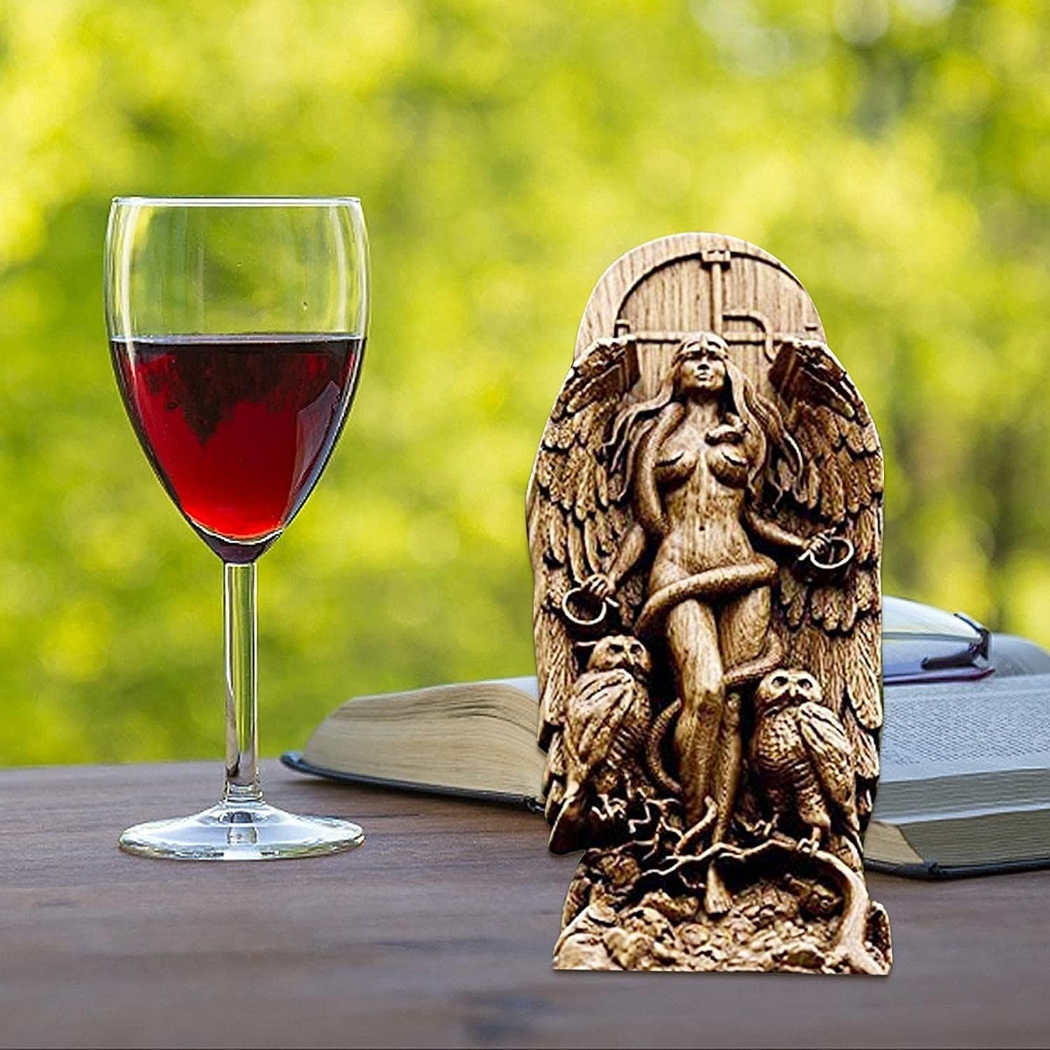 DUANYU Goddess Statue Lilith Statue, Decorative Goddess Statues Gaia/Hecate/L...