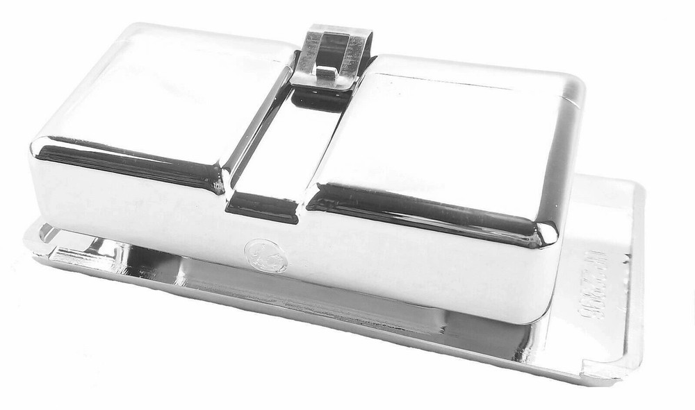Replacement Ashtray for 1977-2005 Peterbilt 359 379 Chrome Plastic