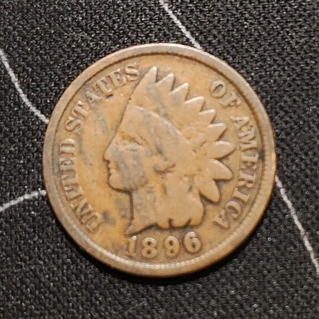 Indian Head Coin 1896  #18