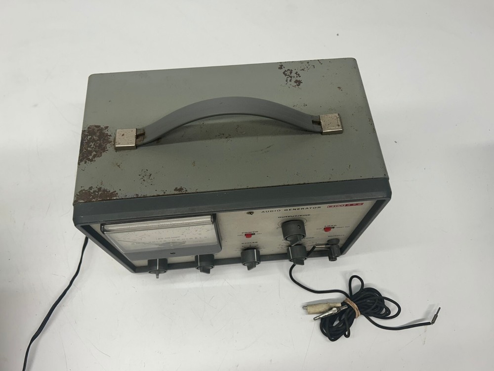 Vtg EICO Model 378 Audio Generator Lights Up As Is