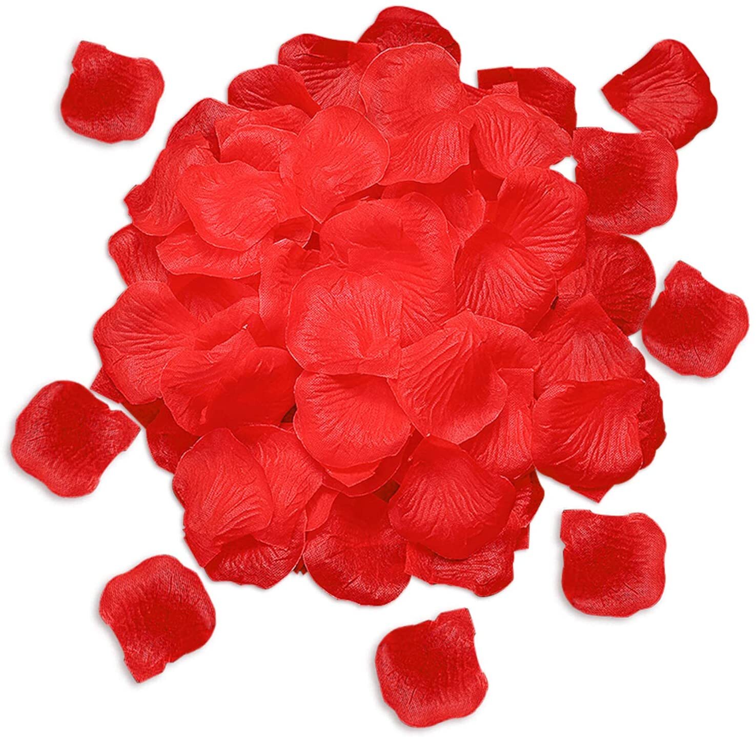 5000PCS Red Artificial Fake Rose Petals Wedding Event Romantic Night Party Decor