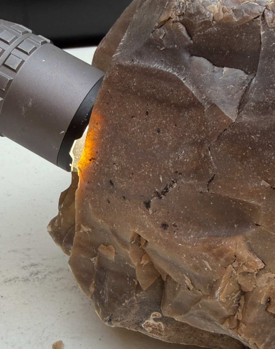 LARGE 30.4 lb Texas Flint Edwards Plateau Chert Nodule Garden City TX Knapping