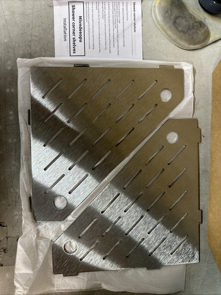 NEW Mivndeeopu Shower Corner Shelves 2pc