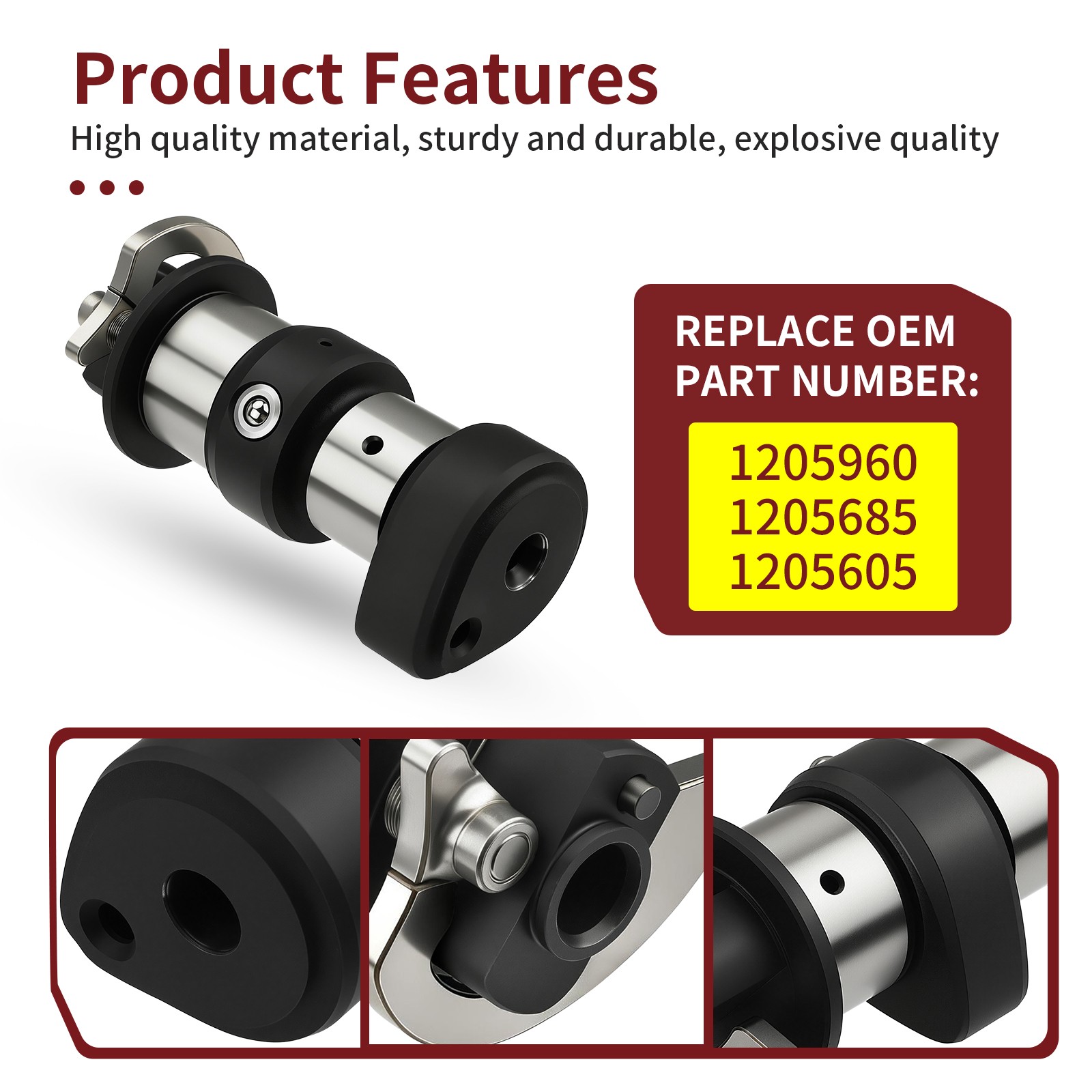 2V Camshaft Assembly Fits Polaris 2017 - 2021 Ranger 500 2x4 4x4 1205960 1205685