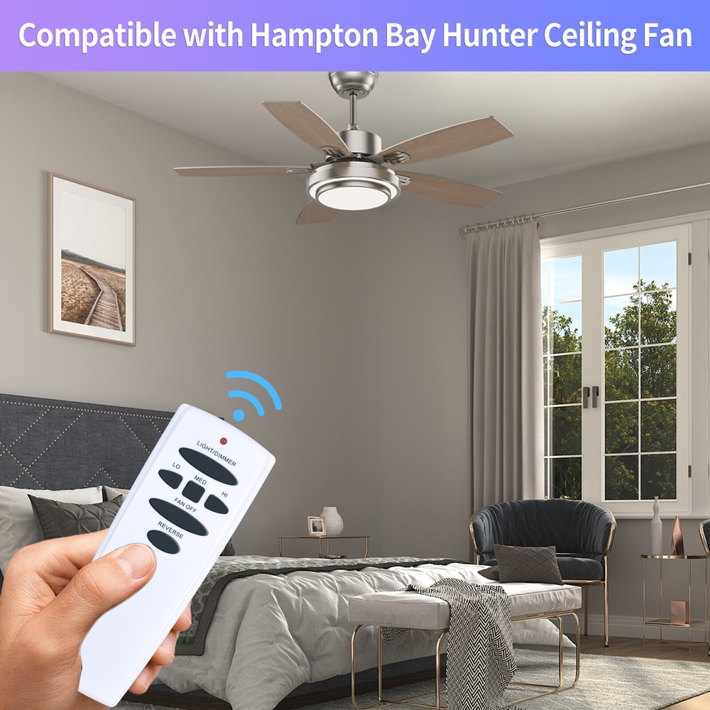 For Hampton Bay Remote Control UC7078T Reverse Button