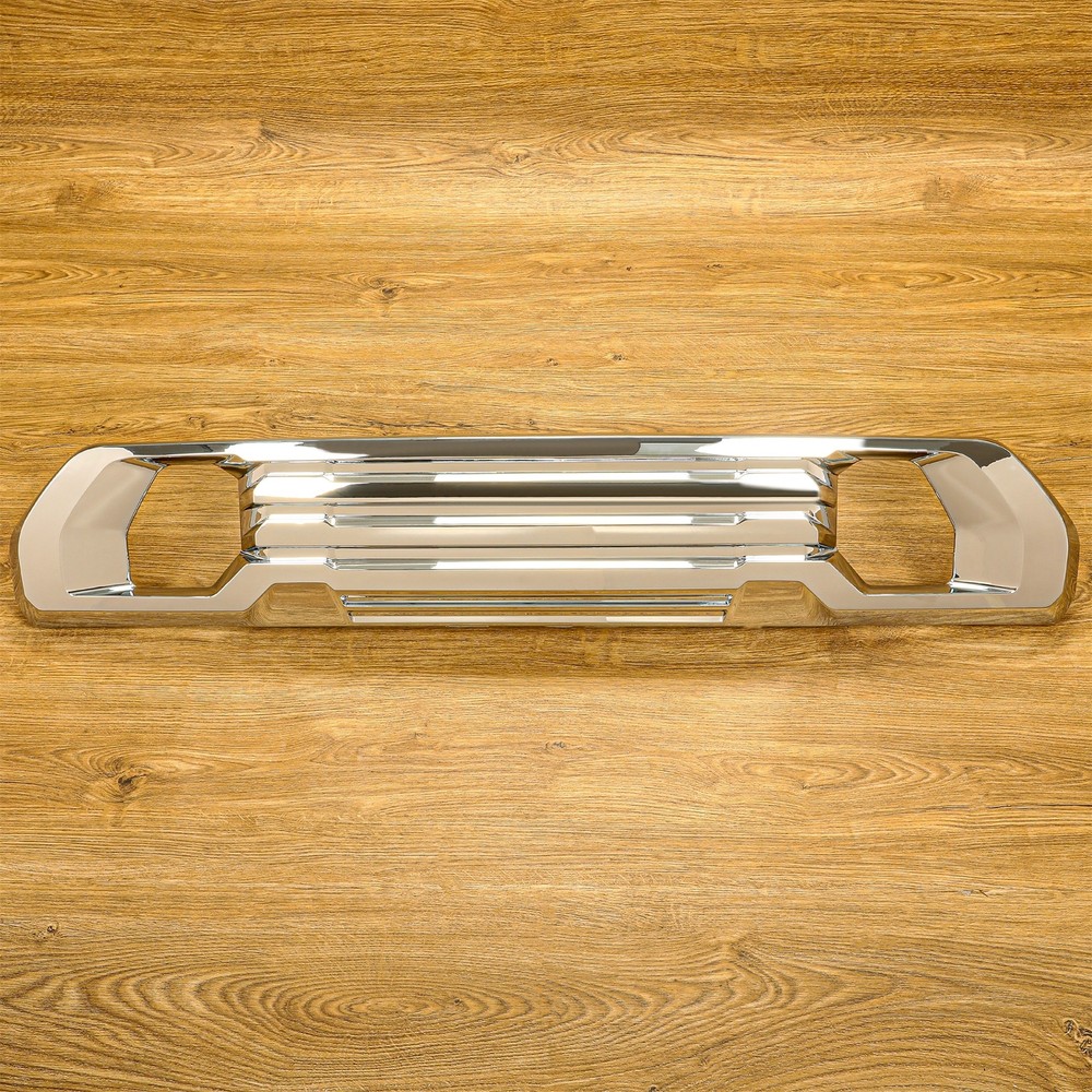 Chrome Front Lower Bumper Grille Plate For 2019-2022 GMC Sierra 1500 Denali