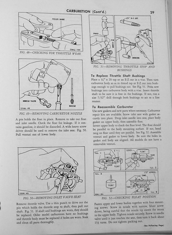 Briggs Stratton 5S 5 Engine Service Repair Operator Operating Part Manual