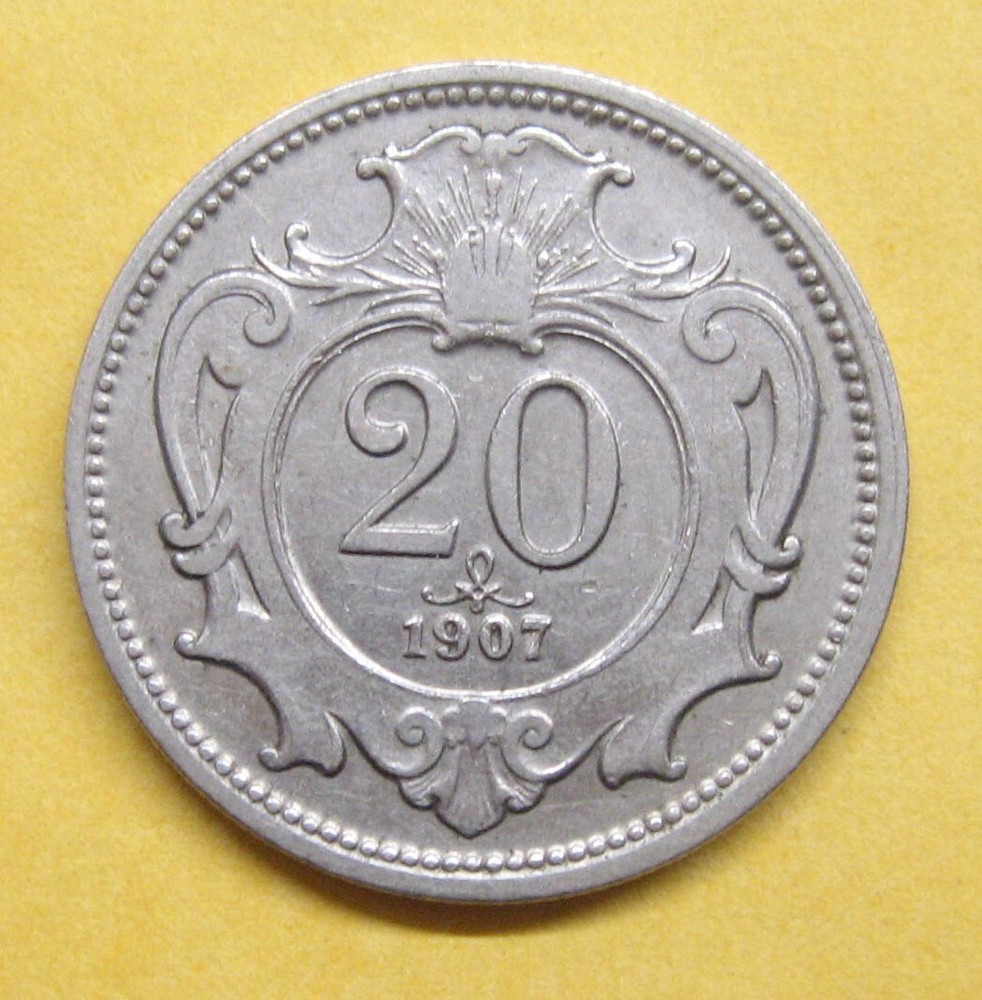 1907 Austria 20 Heller - Take a Look