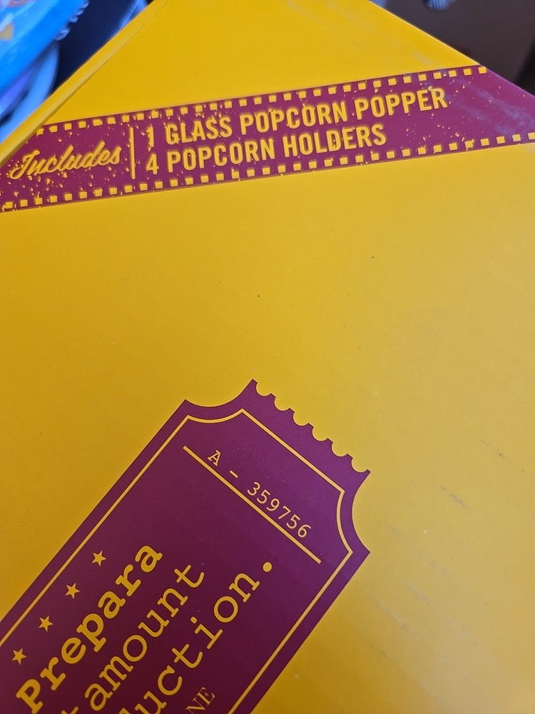 Prepara Microwave Popcorn Popper Gift Set