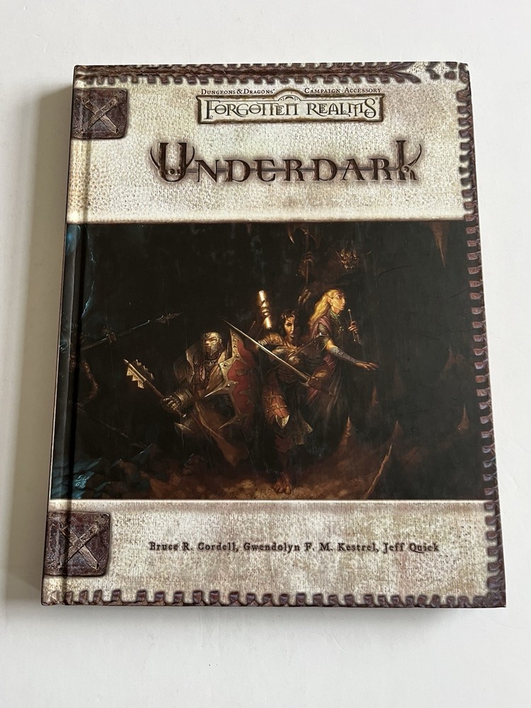 Dungeons and Dragons Underdark  Forgotten Realms  2003