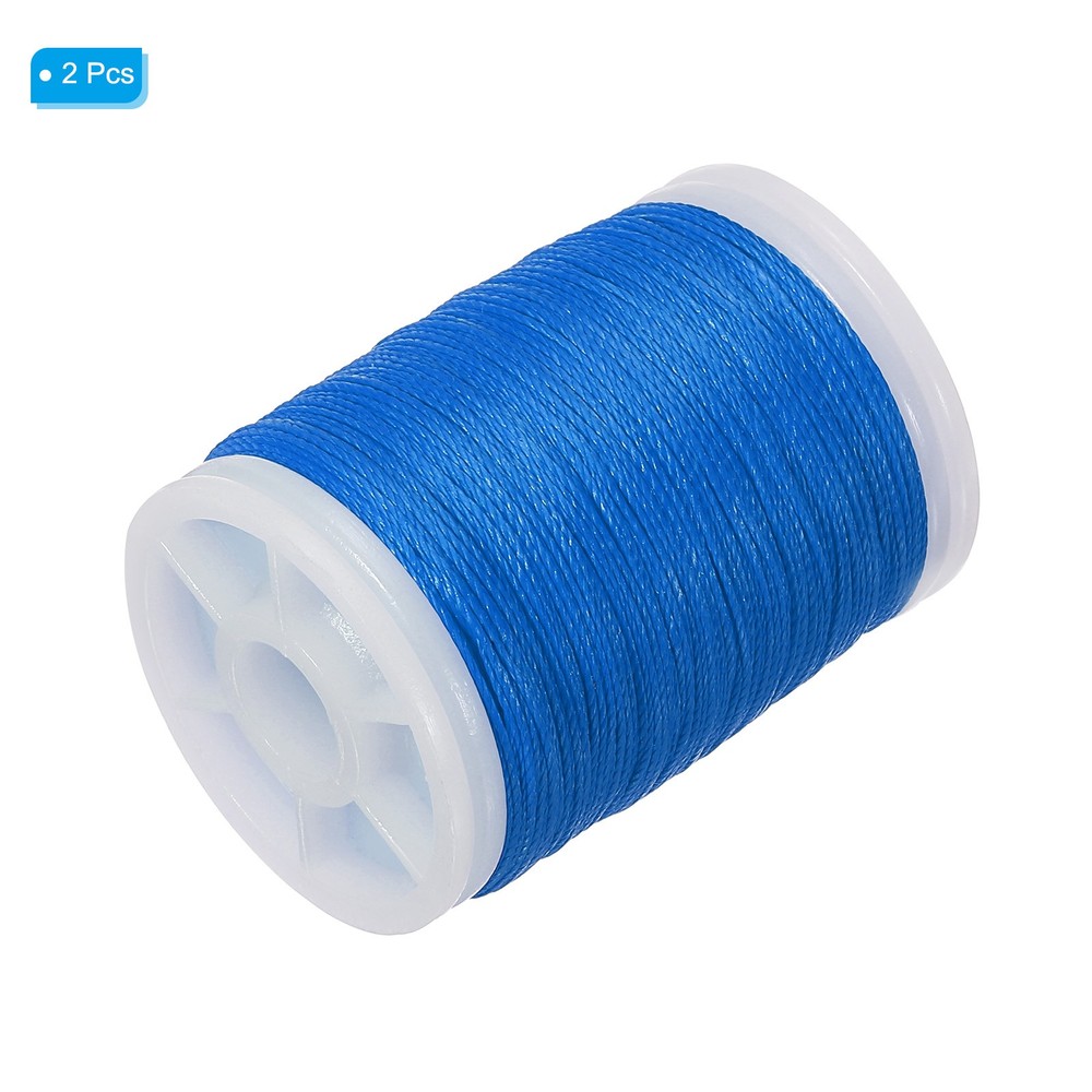 2pcs Archery Bow String Serving Thread 120 Yard/110M Bowstring Thread, Blue