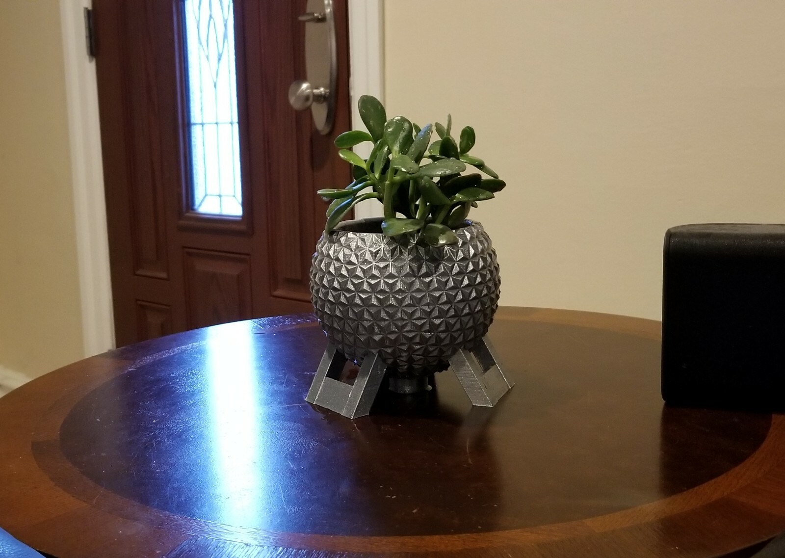 Disney World Epcot Spaceship Earth Inspired Planter - Garden Disney Decor Size E