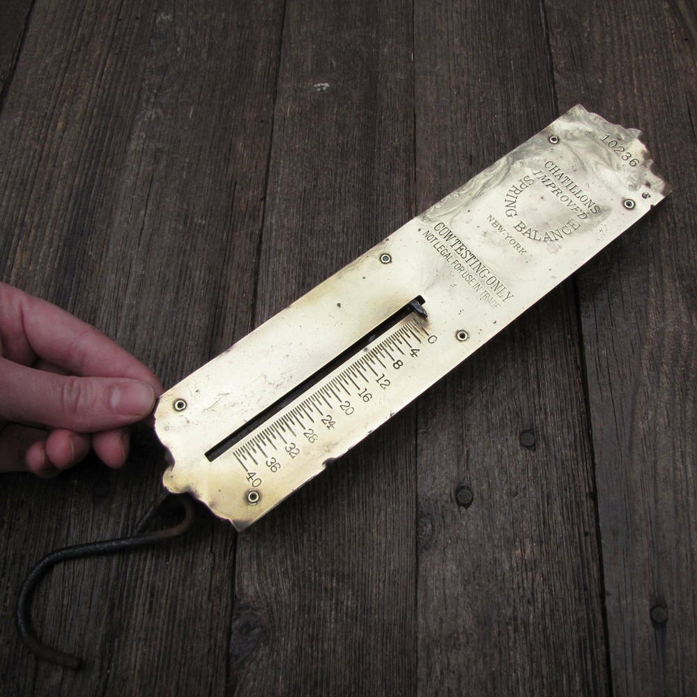 Antique Chatillons Spring Balance Scales