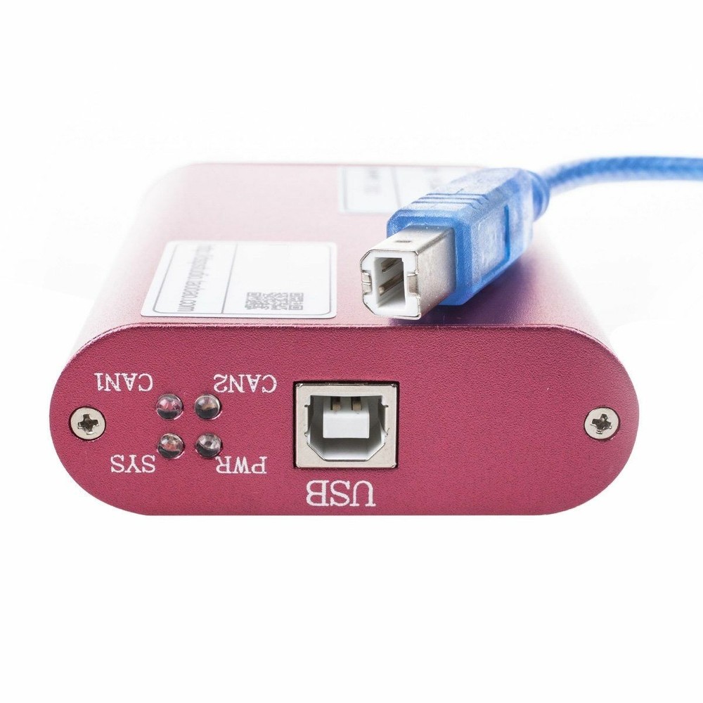 USB To CAN Adapter Analyzer , 2500 VRMS , CANOpen J1939 DeviceNet USBCAN-2