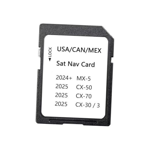Upgraded KR9D66EZ1 Navigation SD Card with Latest Maps Version Compatible with